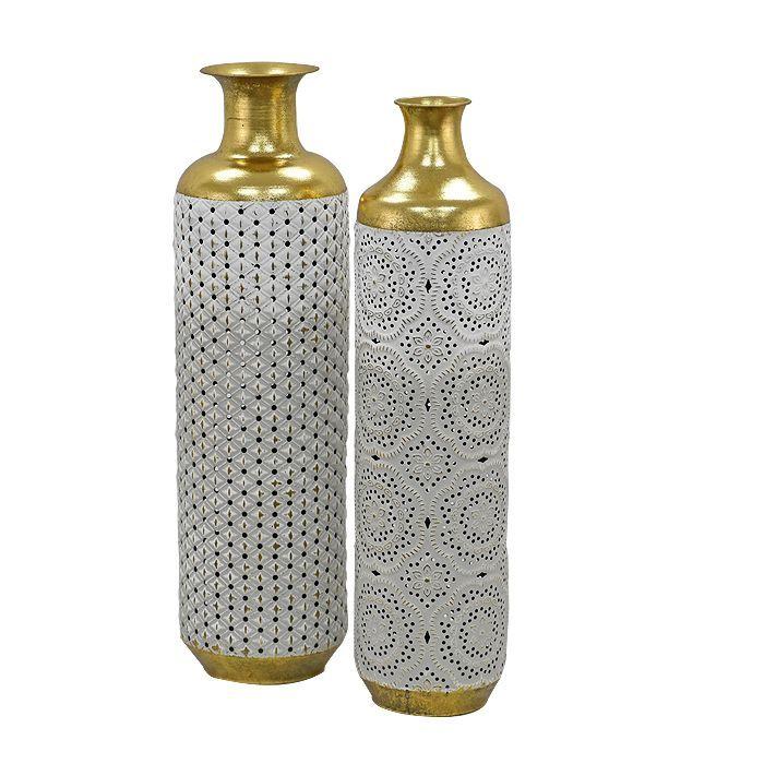 Vasija Metal Gold 1022-3