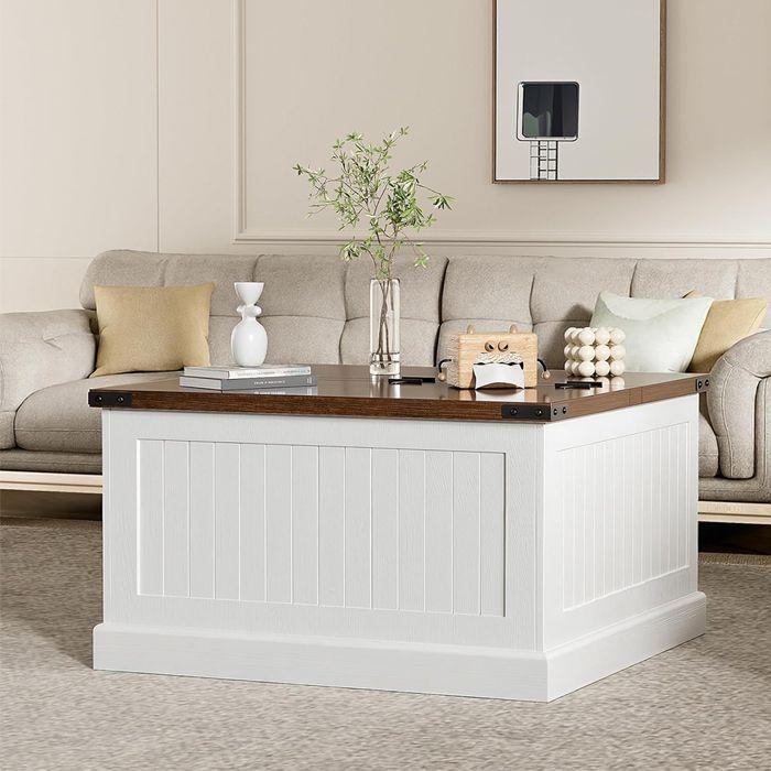 Mesa Centro Estorage White Walnut-2