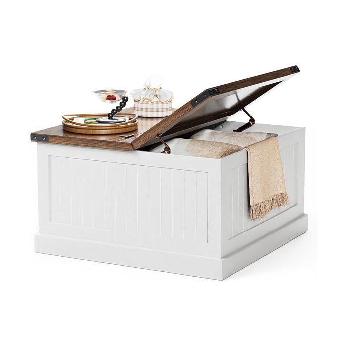Mesa Centro Estorage White Walnut-3