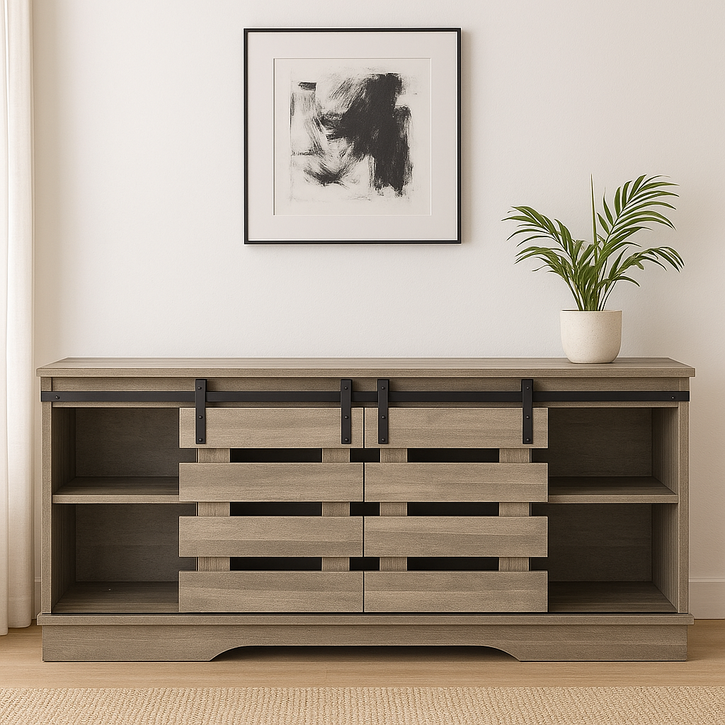 Rack Para Tv 55" Ralco Light Grey-0