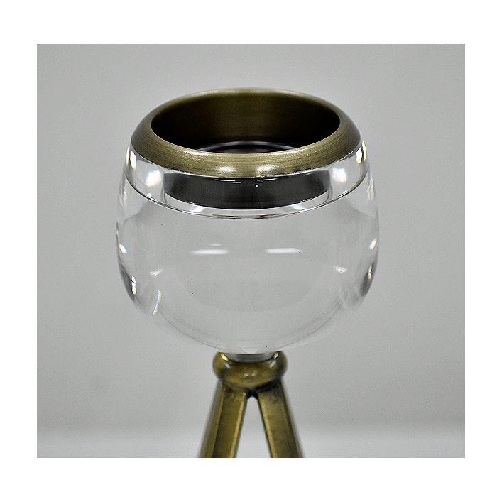Candelabro Extendido 5 Luces Premium Cristal-2