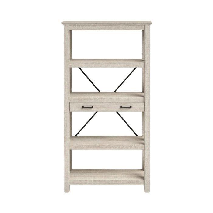 Librero Repisero Washed Gray Line-2