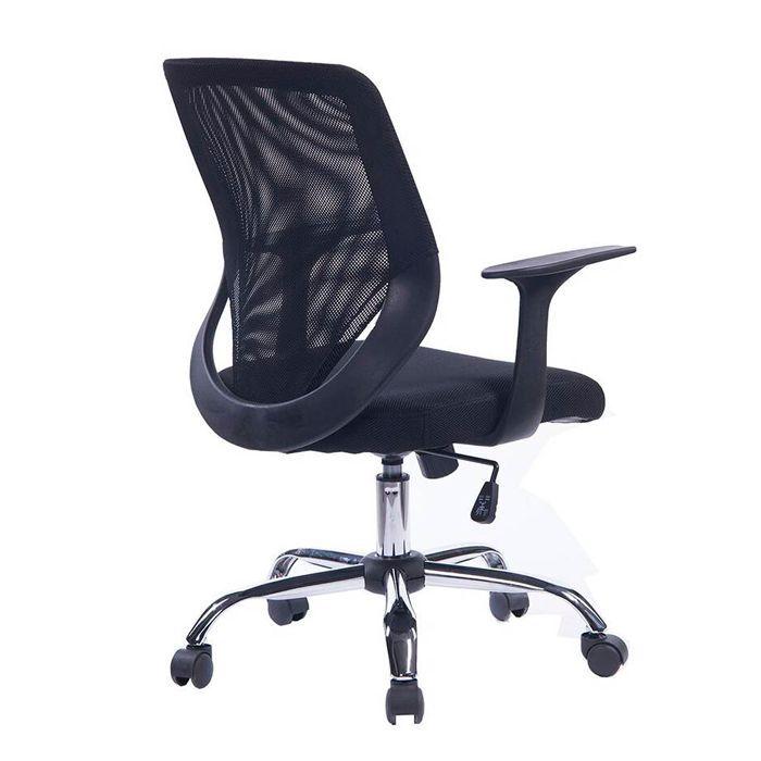 SILLA STEEL NEGRO RESPALDO MALLA-0