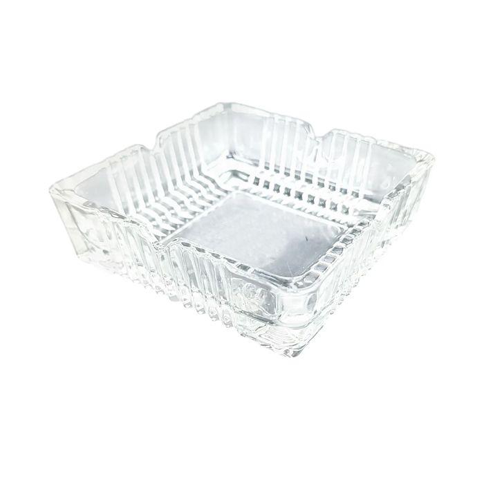 Cenicero Cuadrado Vidrio-3