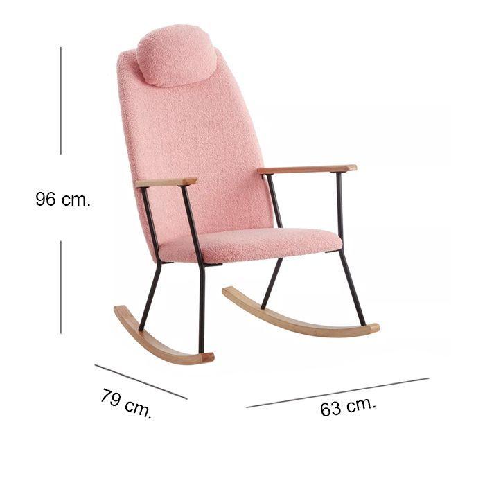 Mecedora silla escritorio Pink-5