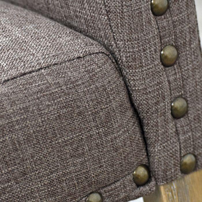 Silla Tapizada Gris Drag por 2 unidades-2