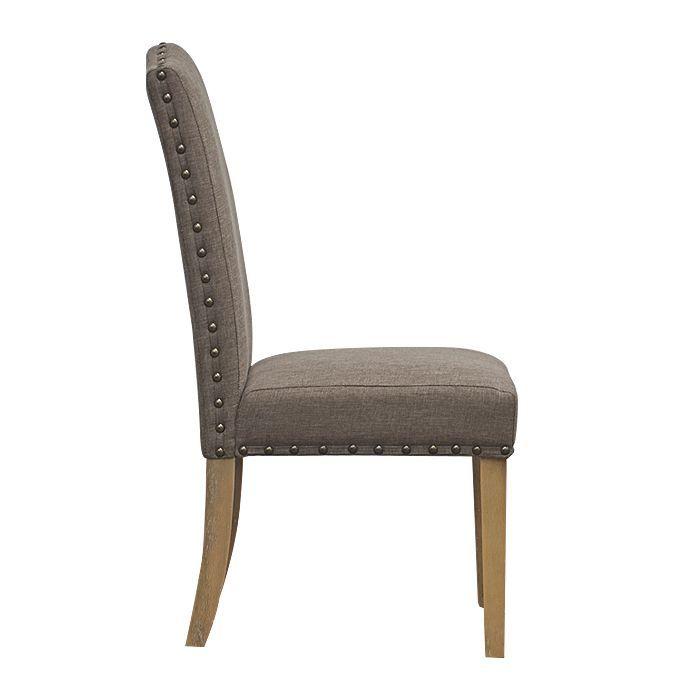 Silla Tapizada Gris Drag por 2 unidades-6