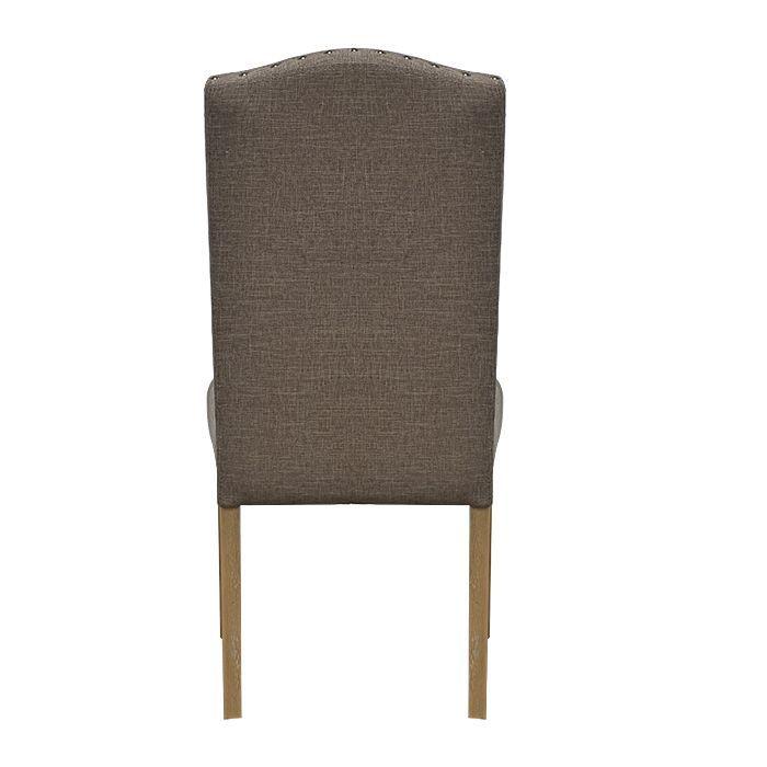 Silla Tapizada Gris Drag por 2 unidades-7