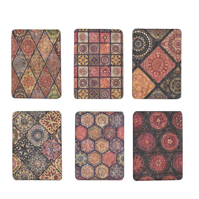 Espejo Cartera Leather Mandala-0