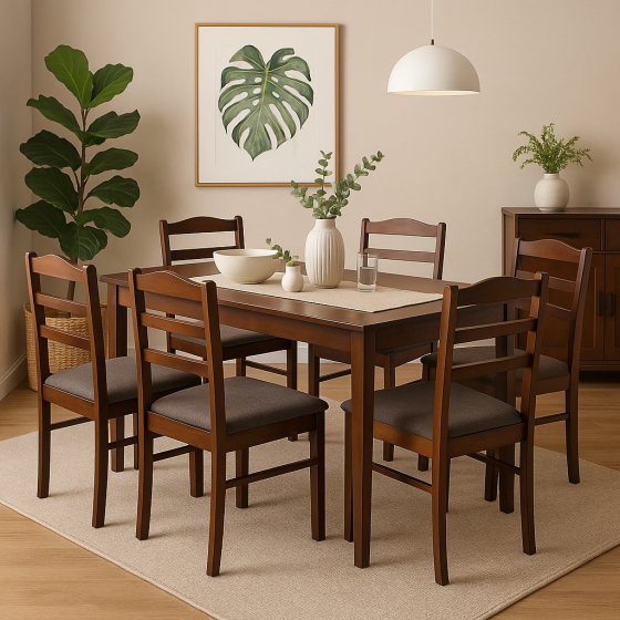 Juego Comedor 6 Sillas Panamá-0