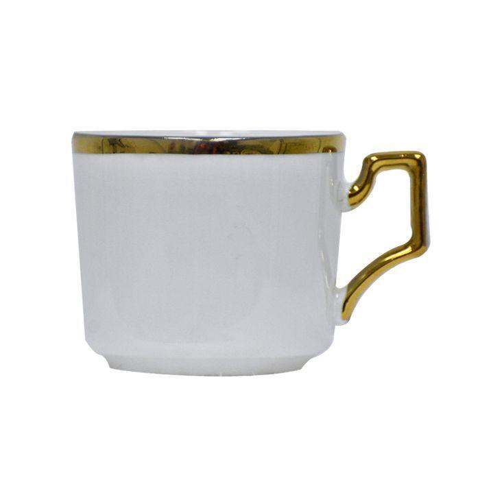 Set Tazas Café Gold Line-3