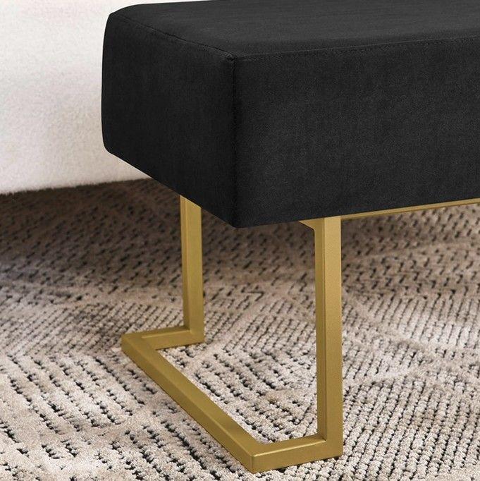 Banqueta Individual Gold Black-1