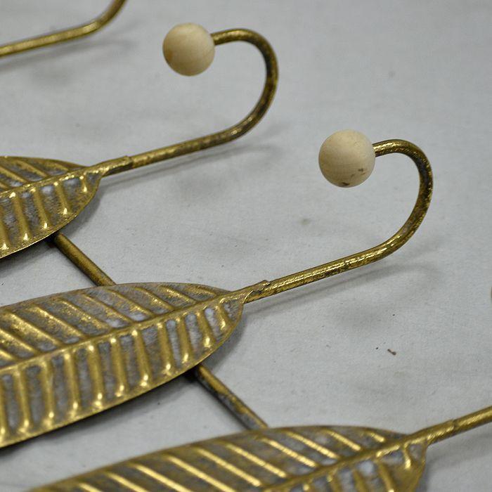 Percha Hojas Embejecidas Luxe Collection-2