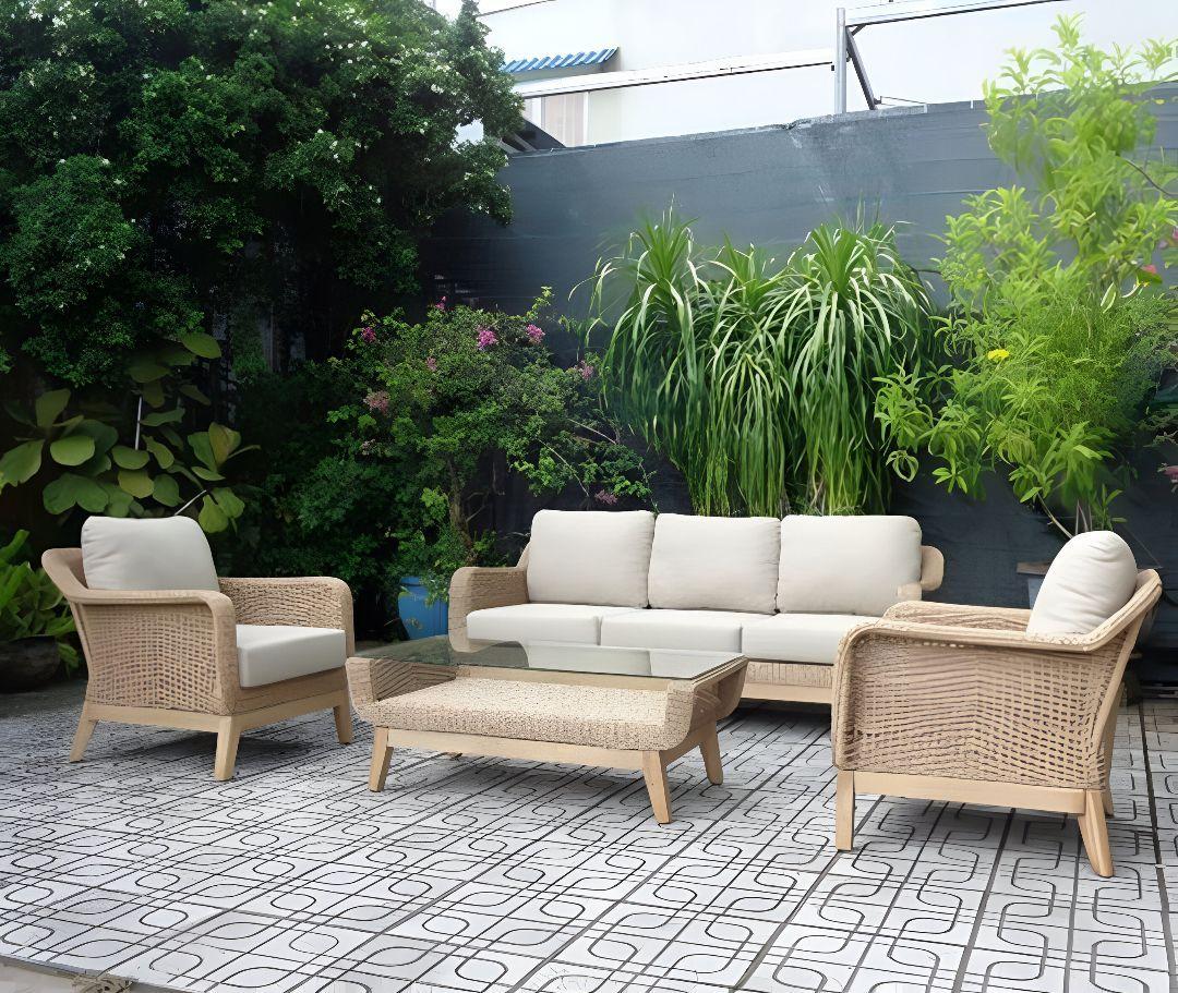 Juego de Terraza 4 Piezas Napoli-0