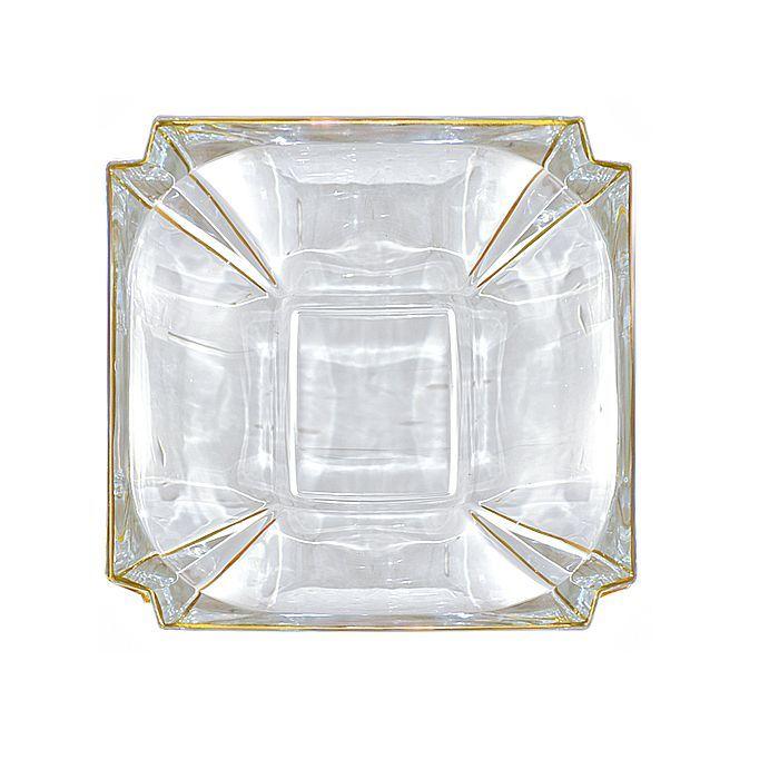 Centro de Mesa Rectangular Frederick Gold 27 cm-3