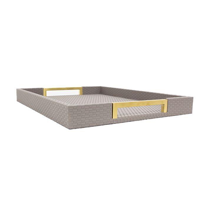 Bandeja Leather Grey-2