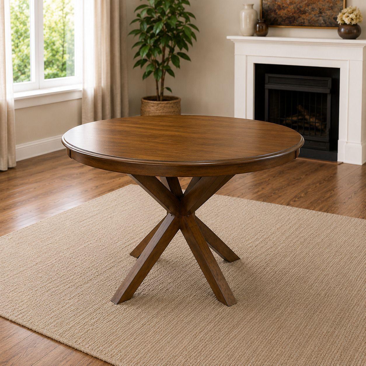 Mesa Comedor Circular 120 Cm Morelos-3