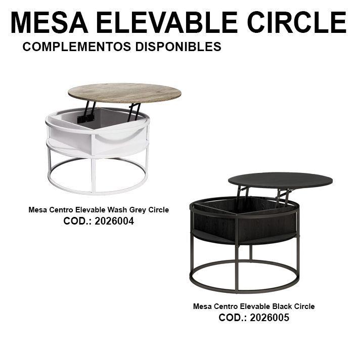 Mesa Centro Elevable Wash Grey Circle-3
