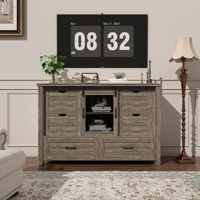 Arrimo Buffet Aparador Rustico Roble-2