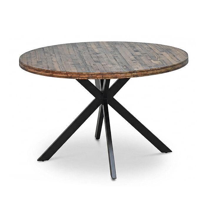 Juego de Comedor Timber Circular 120 Mt 4 Sillas Timber Black-4