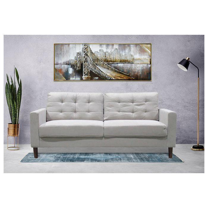 SOFA PALOMINO 3C BEIGE (185 x 80 x 85 cm)-3