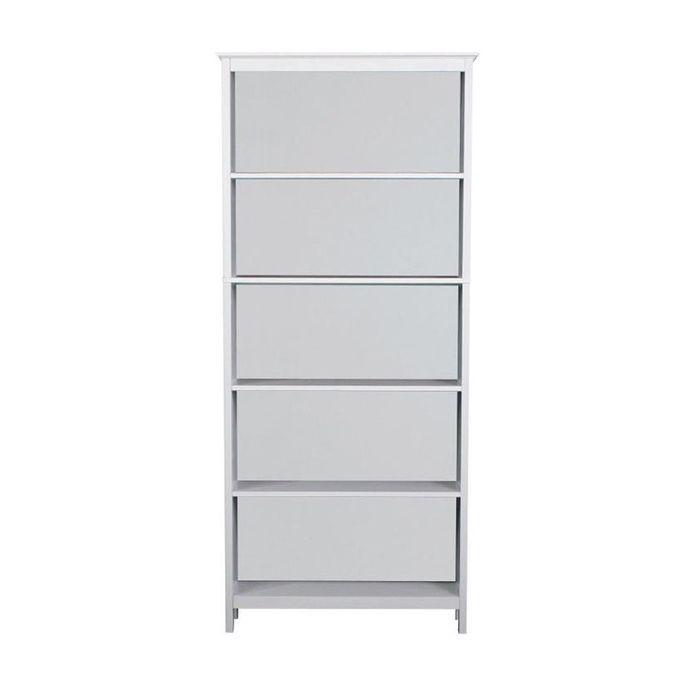 Librero Repisero Gray OAK White Line-2