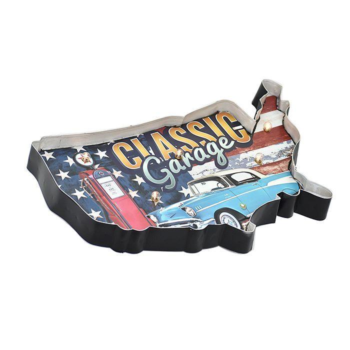 LETRERO VINTAGE LED CLASSIC GARAGE (50 x 5 x 30 cms.)-0