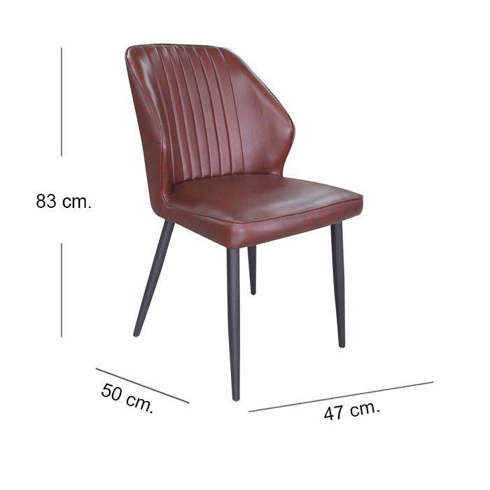 Juego Comedor Timber Small 6 Sillas New Vita Brown-4