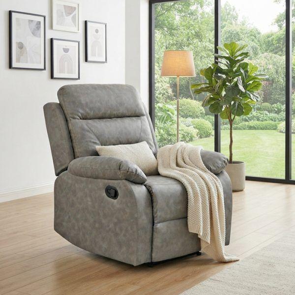 Berger Reclinable Life Gris-0