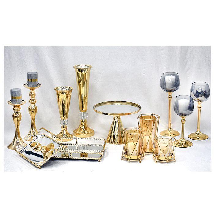 Set 3 Candelabros Geometrix-4