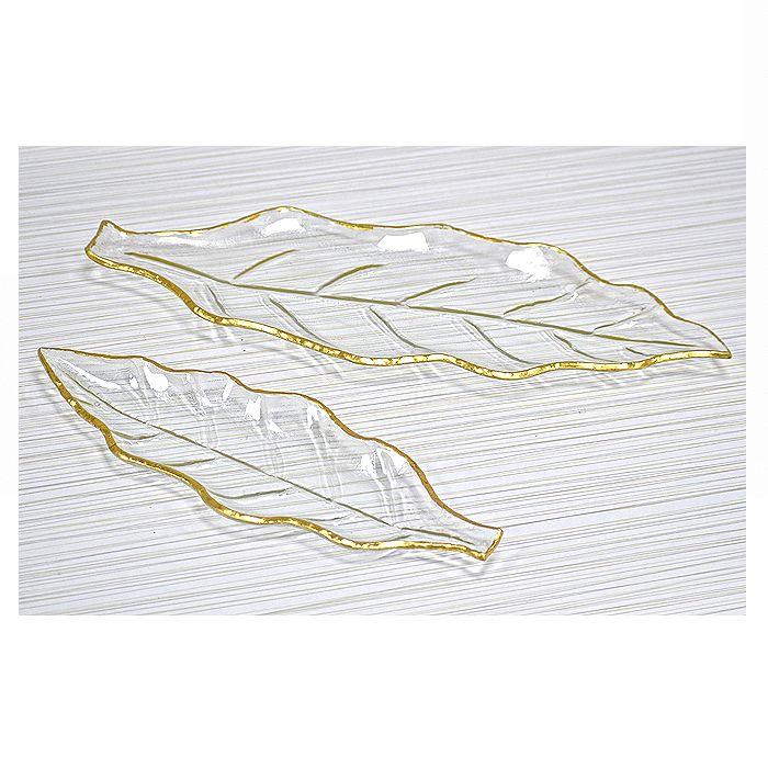 Bandeja Hoja 41 Cm XL Frederick Gold-2