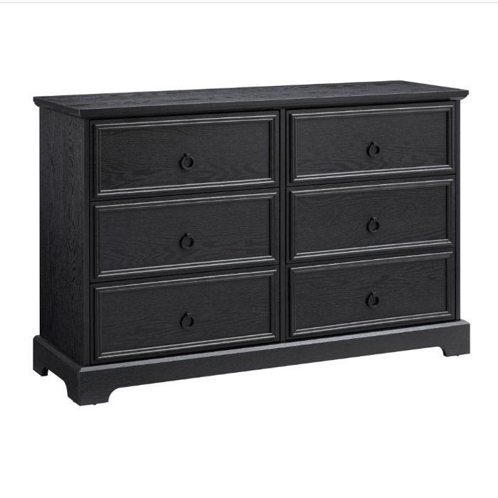Cómoda Cajonera 6 Cajones Black Drag-2