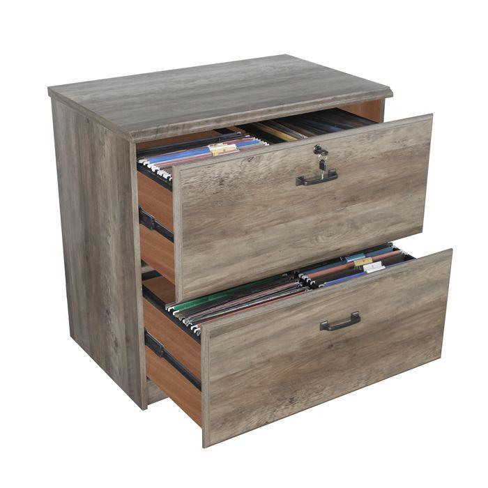 Cómoda Cajonera Kardex 77 Cm. Rustic OAK-3