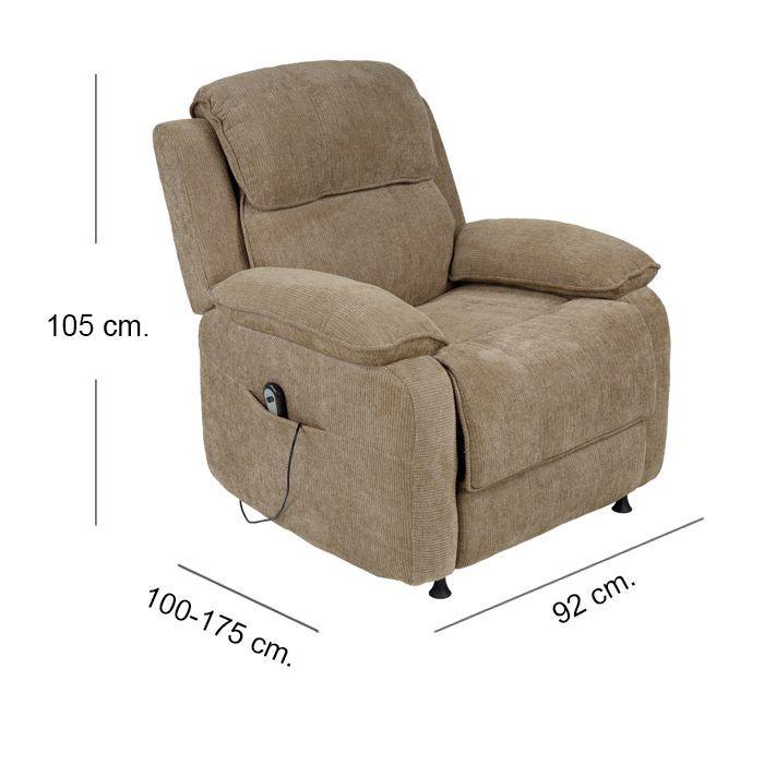 Bergere Eléctrico KD Beige-6