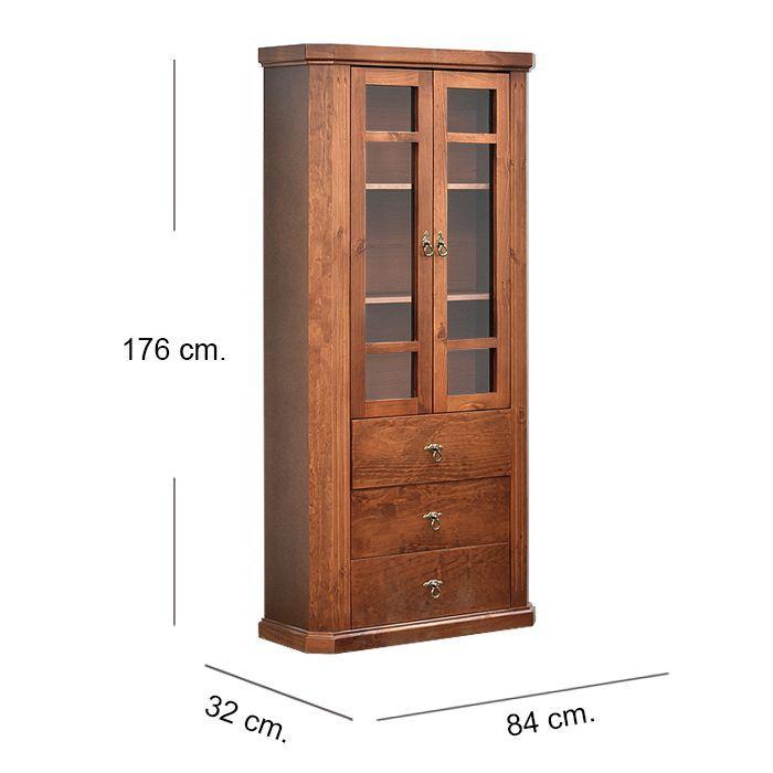 Vitrina 2 Puertas Maxi MM-7
