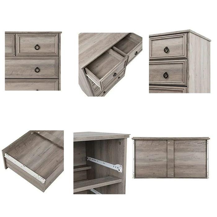 Cajonera Cómoda Clasic Grey-5