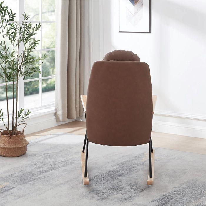 Mecedora Sitial Descanso Brown PU-3