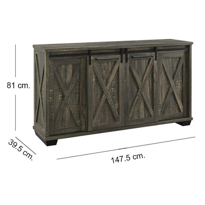 Rack Buffet TV 70" Rustic-3