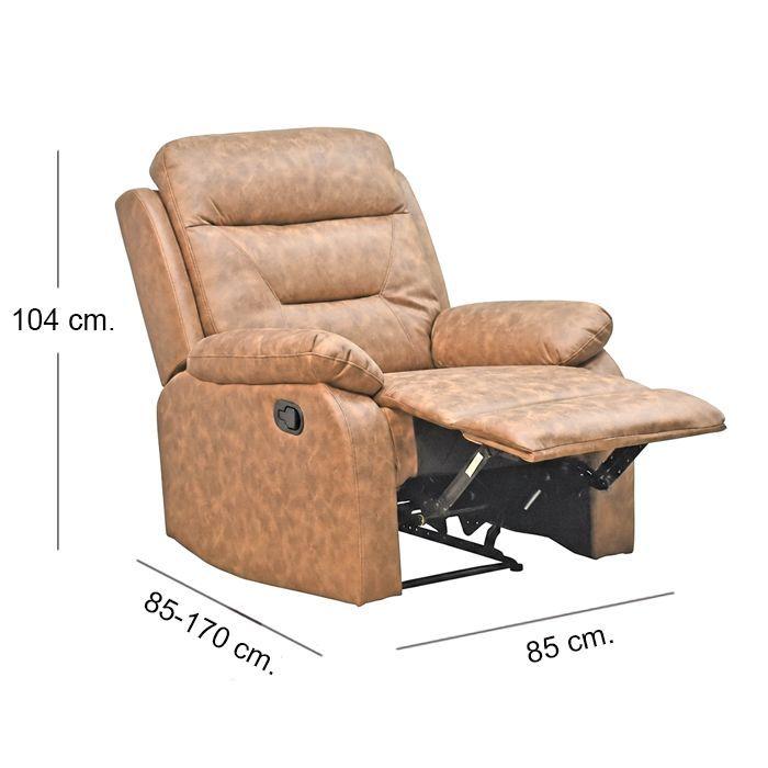Berger Reclinable Life Caramel-7