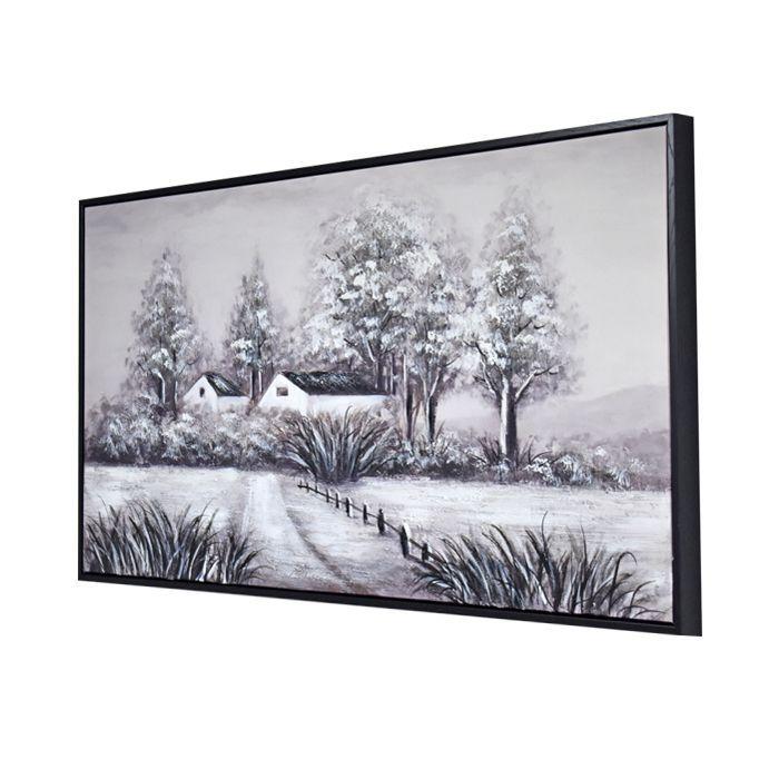 Cuadro Campo Gris 120 x 60 cm-2