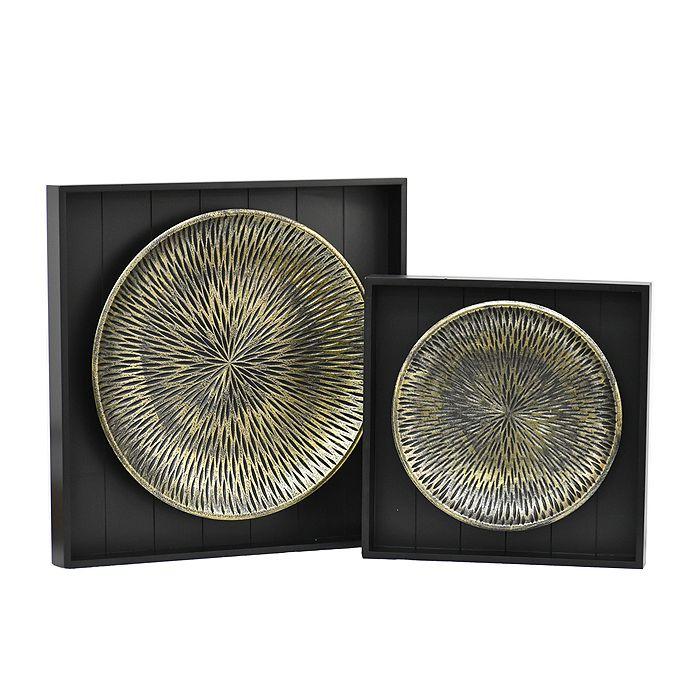 Cuadro Plato Madera XL 1045-3