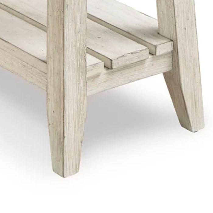 Mesa Lateral Auxiliar Mariposa Old White-3