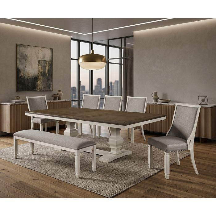 Juego de Comedor 5 Sillas 1 Banqueta Vermont XL-2