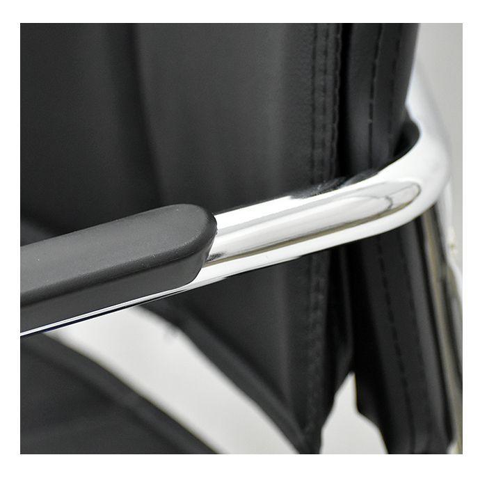 Silla De Visita Oficina Premium Black FX-3