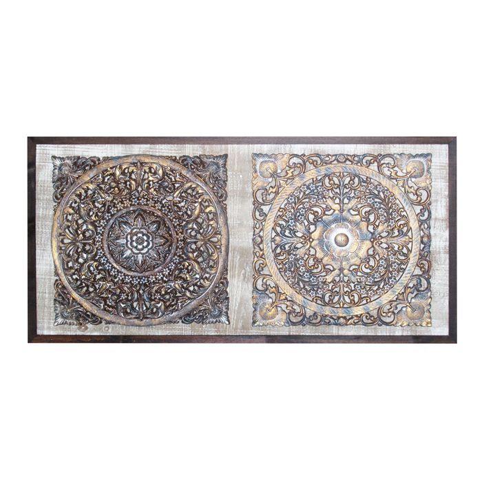 CUADRO DIPTICO BOMBAY 120 x 60-0