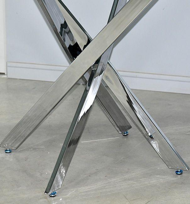 Juego de Comedor Marble Craft 4 Poltronas Giratorias Vita Black-2