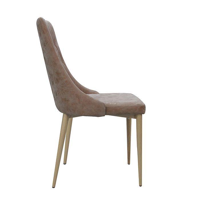 Silla Respaldo Alto New Vita Tapiz Café-0