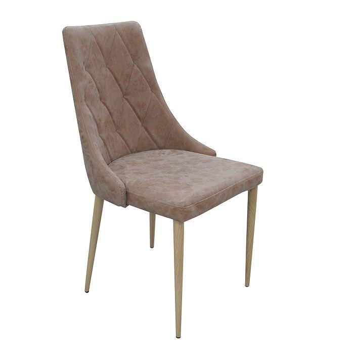 Silla Respaldo Alto New Vita Tapiz Café-1