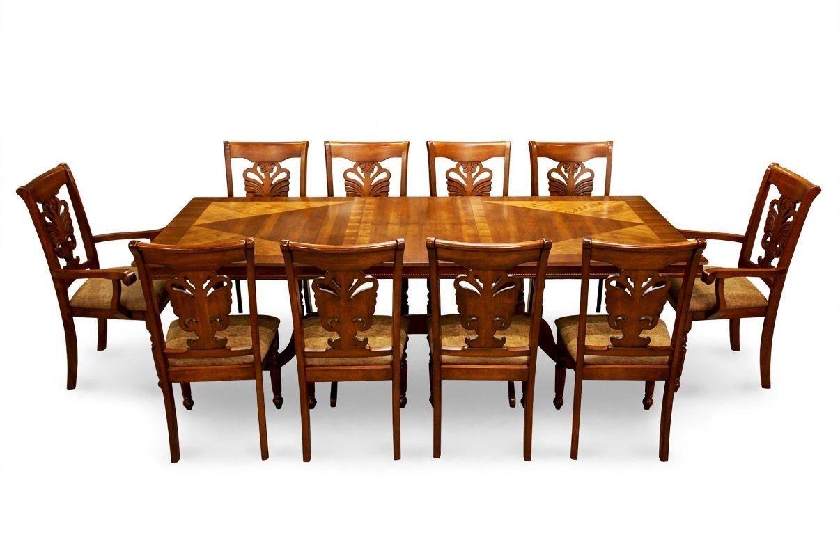 Juego de Comedor 8 Sillas + 2 Sitiales London (10 sillas)-2