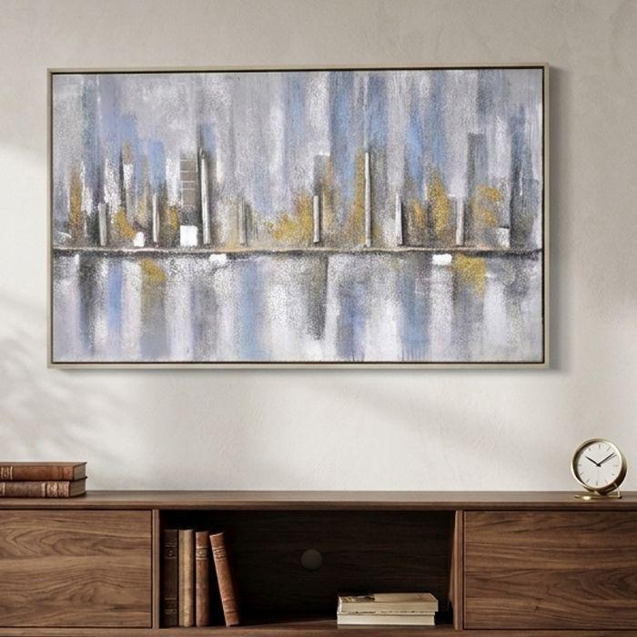 Cuadro Ciudad Abstracta 120 x 60-0
